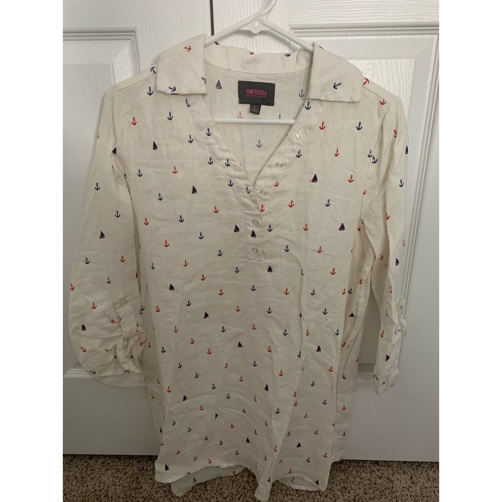 Nautical tunic top